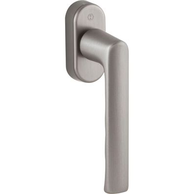 Hoppe Fenstergriff Hamburg SecuForte Aluminium edelstahlfarbig matt