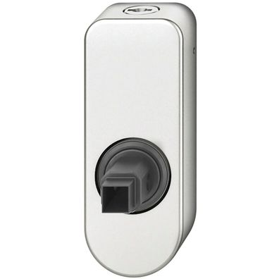 FSB Fenstergriff Adapter-Rosette oval abschließbar Aluminium silber eloxiert