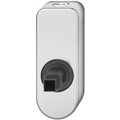 FSB Fenstergriff Adapter-Rosette oval abschließbar Edelstahl matt