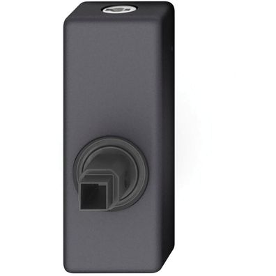 FSB Fenstergriff Adapter-Rosette eckig abschließbar Aluminium schwarz matt