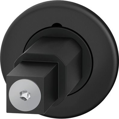 FSB Steckgriffrosette 15 1720 Mini Türstärke 39-48mm Aluminium schwarz matt