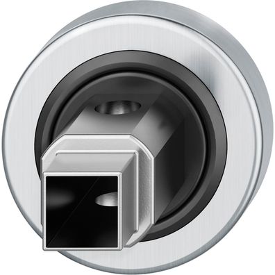 FSB Fenstergriff Adapter-Rosette rund Edelstahl matt