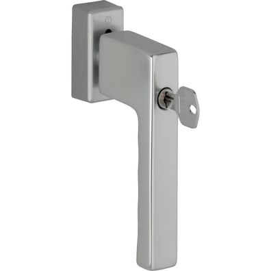 Hoppe Fenstergriff TOULON Sperrzylinder Vierkant 32-42mm Aluminium silber eloxiert