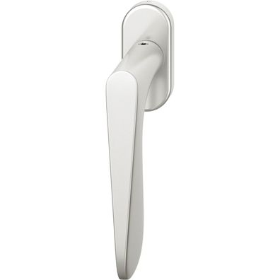 FSB Fenstergriff ovale Rosette Aluminium silber eloxiert