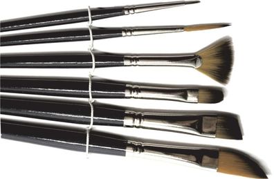 CMI Pinsel- Set 6er Synthetikhaar