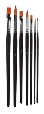 CMI Pinsel Golden Synthetikhaar Künstler gemischt 7er Set