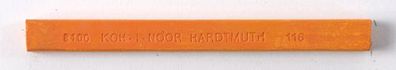 KOH Pastellkreide eckig Hart 12 Stück chromium orange