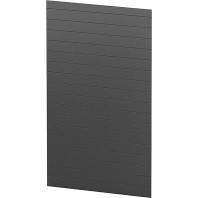 REHAU Rauvolet Rollladen Kassettenmodul Crystal Line Korpusbreite 600mm schwarz mat
