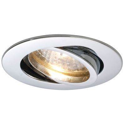 Molto Luce Deckeneinbauleuchte Rund H 230 V max. 50 Watt ø 88mm verchromt