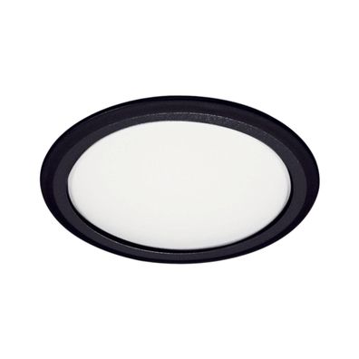 Elektra LED Einbauleuchte 8001B-58 warmweiß ø 62mm schwarz