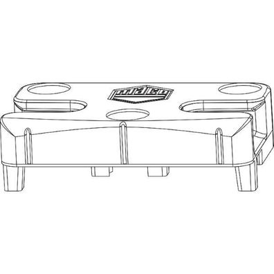 Maco #96570 Schließteil iS PVC 12/20-13 Rehau/OSMOPANE/VIVA PLAST silber