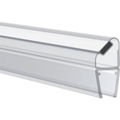 REHAU Magnetprofil 180° für 6 - 8mm mit Anschlag 2010mm, unststoff transparent (2.0