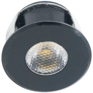 SIRO LED Einbauleuchte SL-Mono Mini08 Spot 3000 K warmweiß schwarz matt