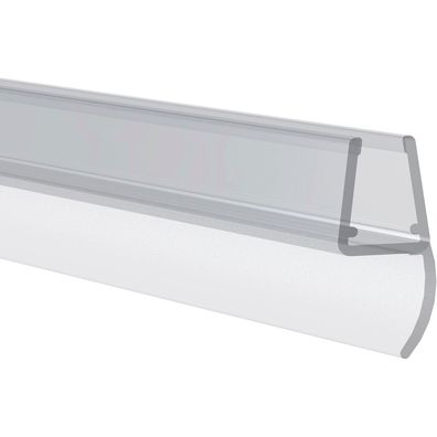 REHAU Mitteldichtprofil mit Lippe für 6 - 8mm 2010mm Kunststoff transparent (2.01m)