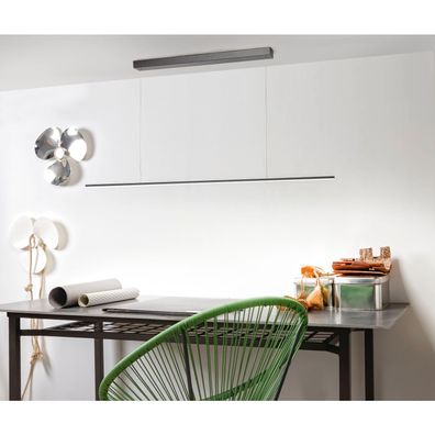 Elektra Pendelleuchte LD 8104 P 3000 K warmweiß 1490mm schwarz