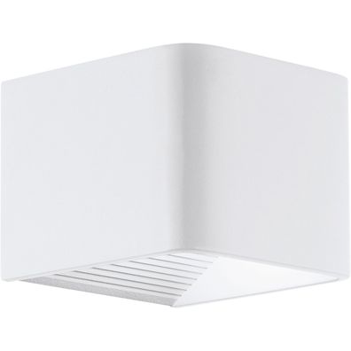EGLO Leuchten LED Wandleuchte Doninni 6W IP44 3000 K warmweiß weiß