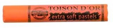 KOH Pastellkreide rund extraweich 12er cadmium orange