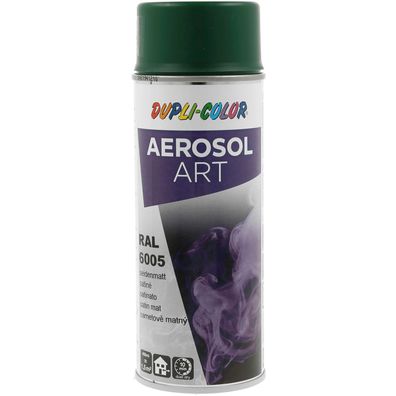 Dupli-Color Lackspray Aerosol Art 400ml moosgrün seidenmatt / RAL 6005 (0.4l)