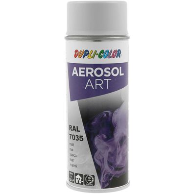 Dupli-Color Lackspray Aerosol Art 400ml lichtgrau matt / RAL 7035 (0.4l)