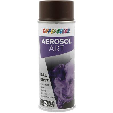 Dupli-Color Lackspray Aerosol Art 400ml schokobraun seidenmatt / RAL 8017 (0.4l)