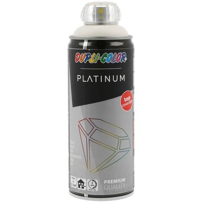 Dupli-Color Lackspray Platinum reinweiß seidenmatt 400ml / RAL 9010 (0.4l)