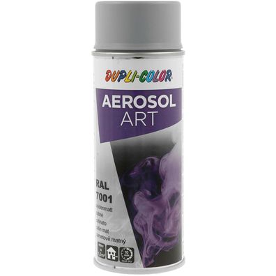 Dupli-Color Lackspray Aerosol Art 400ml silbergrau seidenmatt / RAL 7001 (0.4l)
