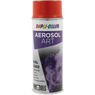 Dupli-Color Lackspray Aerosol Art 400ml blutorange seidenmatt / RAL 2002 (0.4l)