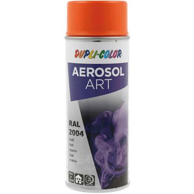 Dupli-Color Lackspray Aerosol Art 400ml reinorange matt / RAL 2004 (0.4l)