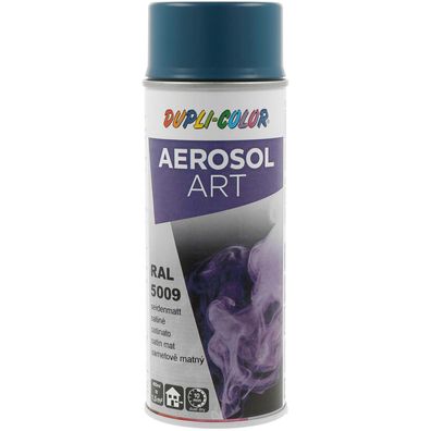 Dupli-Color Lackspray Aerosol Art 400ml azurblau seidenmatt / RAL 5009 (0.4l)