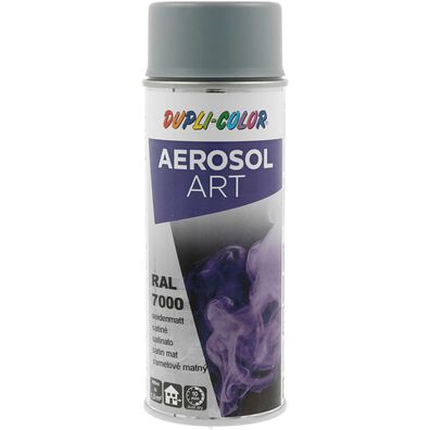 Dupli-Color Lackspray Aerosol Art 400ml fehgrau seidenmatt / RAL 7000 (0.4l)