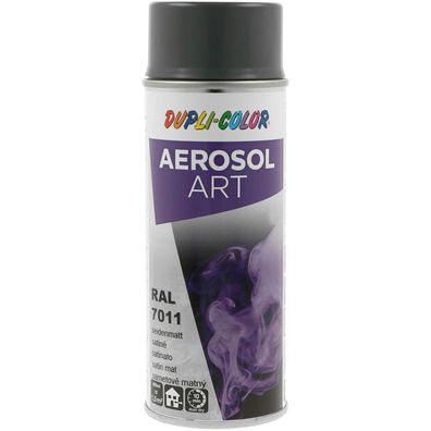 Dupli-Color Lackspray Aerosol Art 400ml eisengrau seidenmatt / RAL 7011 (0.4l)