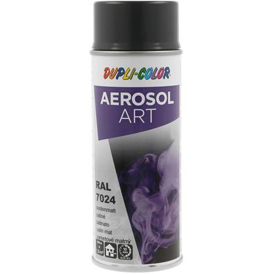 Dupli-Color Lackspray Aerosol Art 400ml graphitgrau seidenmatt / RAL 7024 (0.4l)
