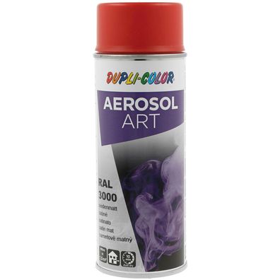 Dupli-Color Lackspray Aerosol Art 400ml feuerrot seidenmatt / RAL 2000 (0.4l)