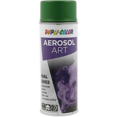 Dupli-Color Lackspray Aerosol Art 400ml laubgrün seidenmatt / RAL 6002 (0.4l)