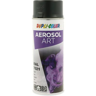 Dupli-Color Lackspray Aerosol Art 400ml schwarzgrau matt / RAL 7021 (0.4l)