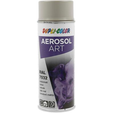 Dupli-Color Lackspray Aerosol Art 400ml kieselgrau seidenmatt / RAL 7032 (0.4l)