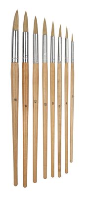 CMI Pinsel Borsten rund 9er Set