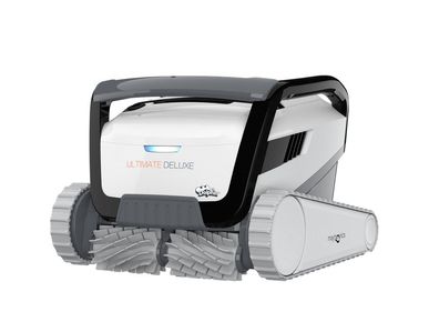 Dolphin Ultimate Deluxe Poolroboter – App & Caddy Boden, Wand & Wasserlinie