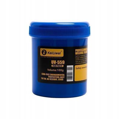 KaiLiwei Lötpaste UV-559 – No-Clean Gel 100g | Bleifrei für Elektronik