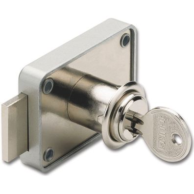 Burg Wächter MZ 83 Zyl.-Kastenschloss gleichsperrend Zink vernickelt