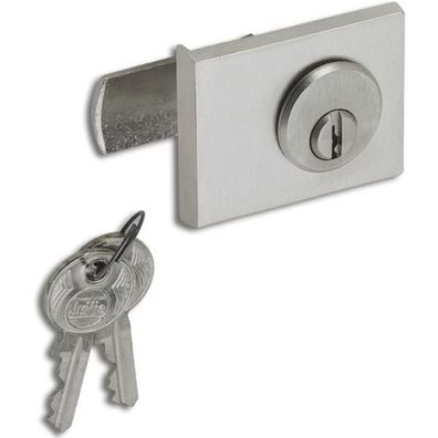 JuNie 2976 Zylinder-Hebelschloss Schließweg 2 Sperre BN 0101 Messing matt