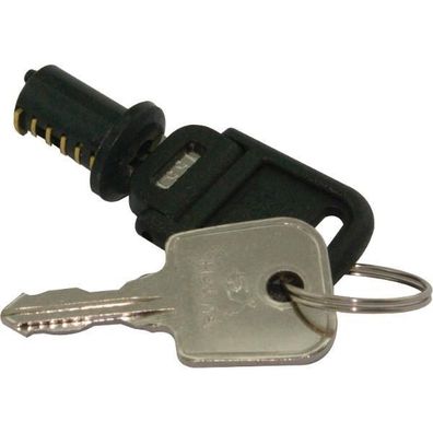 Hekna Zylinder-Wechselkerne Sperre 1551 Zamak schwarz