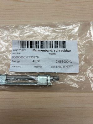 WSS Rahmenband oben schraubbar K0025929