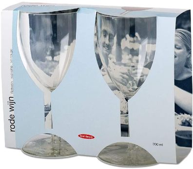 Mepal 6 Stück set rotweinglas 300 ml 2 stück 106077053100