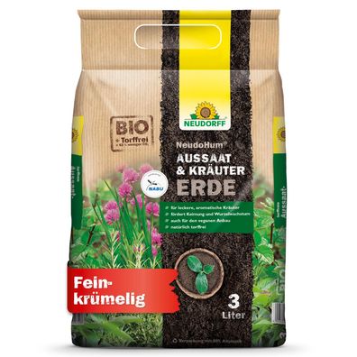Neudorff NeudoHum Aussaat- & Kräutererde - 3 Liter