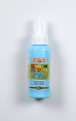 KOH Fenstermalfarbe 60 ml Glasmalfarbe - Sky Blue