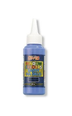 KOH Fenstermalfarbe 60 ml Glasmalfarbe - Dark Blue