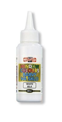 KOH Fenstermalfarbe 60 ml Glasmalfarbe - White