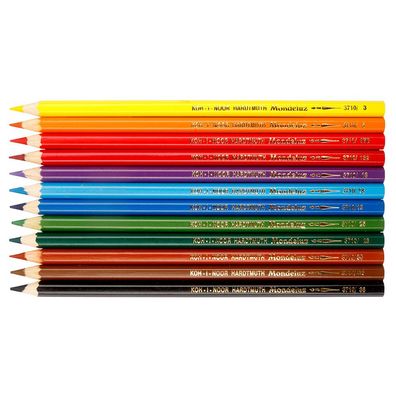 KOH Buntstifte Schule Fisch Aquarell 12er