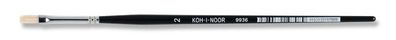 KOH Pinsel Bristle Borsten Schule flach Gr. 2